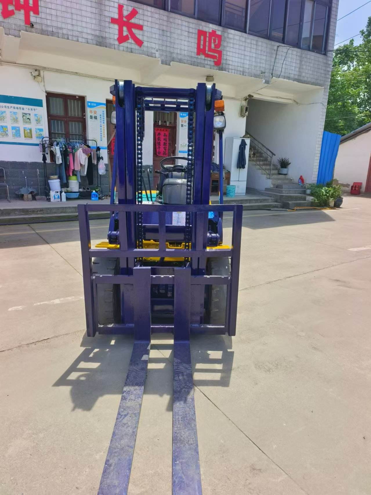 3T FD30 Used Forklift Factory Price komatsu High voltage version Electric Forklift 3Ton Mini secondhand forklift