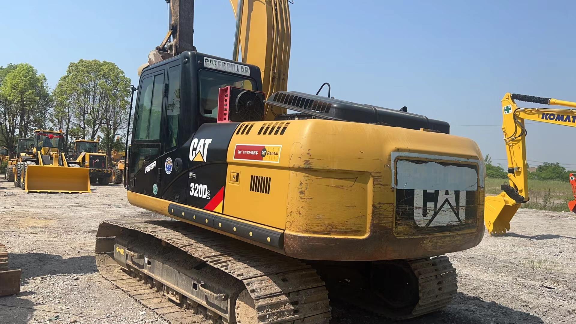 Catrepillar-Used Good Condition excavator high quality secondhand original excavator CAT 320d2 sold cheap