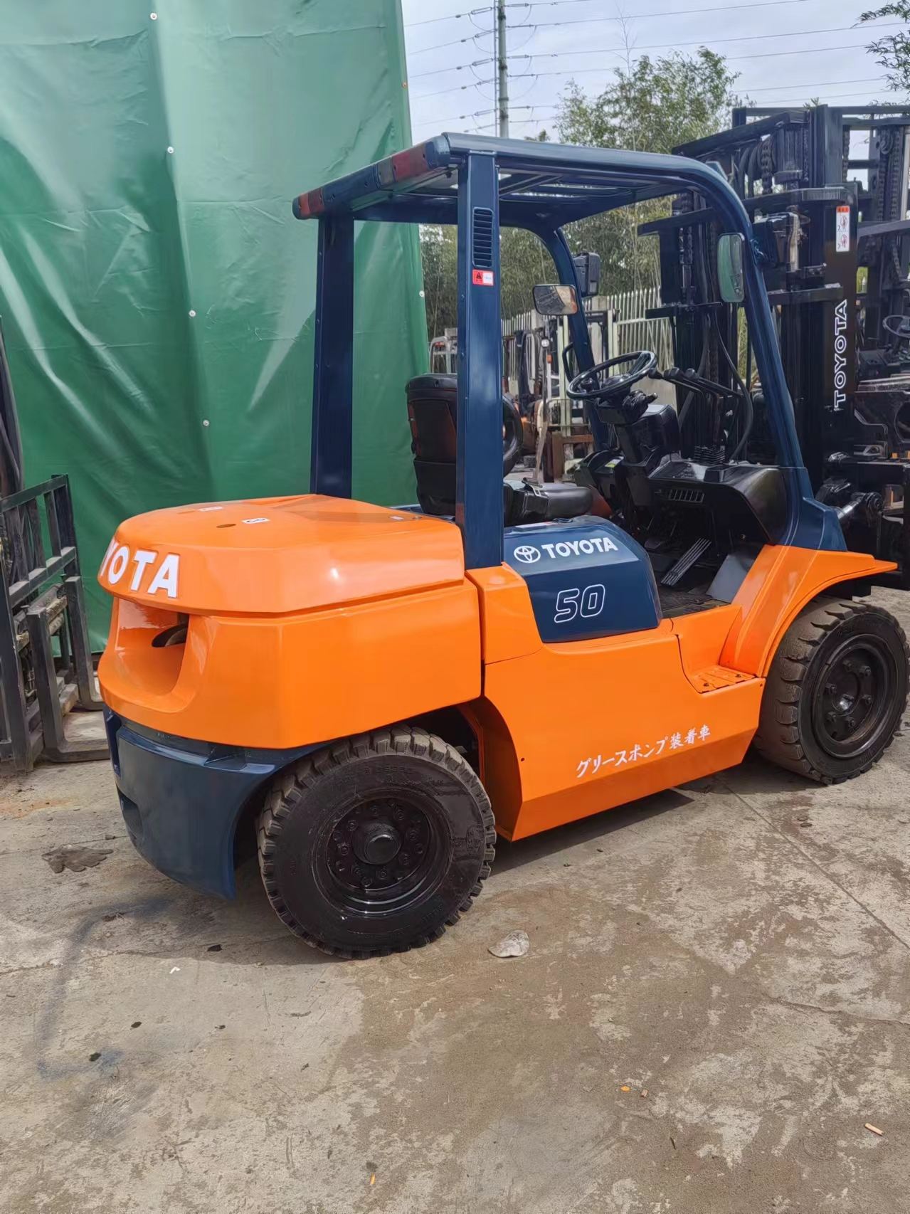 5.0ton used Japan forklift 7 - FD50 secondhand mini Multifunction excavator parts toyota 5.0ton for sale