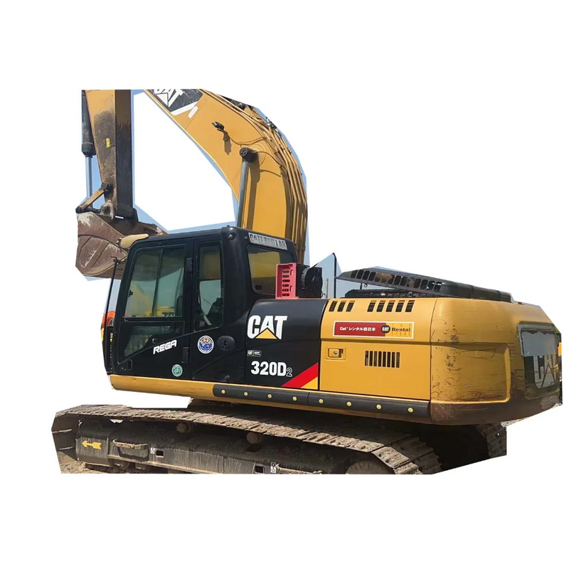 Secondhand Good Condition CAT 320D2 Crawler Used excavator Heavy Duty Digger Engineering Construction Machine