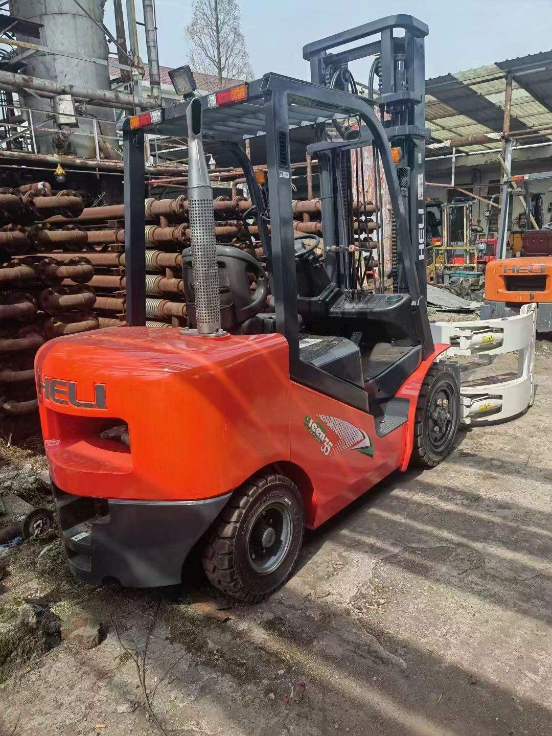 3.5ton Used China HeLi forklift K35 secondhand Multifunction forklift parts for sale