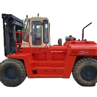 25ton used Japan MITSUBISHI forklift secondhand Multifunction excavator parts MITSUBISHI 25ton for sale