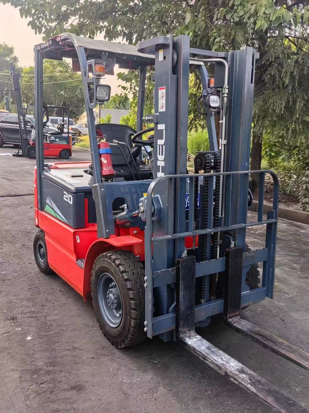 Used diesel forklift HeLi K20 good-condition best-service telehandler secondhand forklift transporting equipment for sale