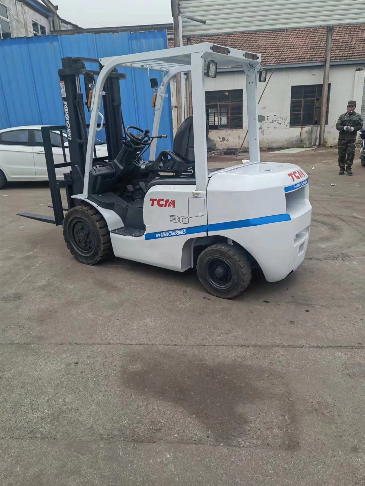 3ton TCMZ8-30 used Japan forklift secondhand Multifunction excavator Japan forklift parts for sale