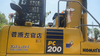 Used Komatsu diesel excavator good durability and high quality secondhand pc200 excavator