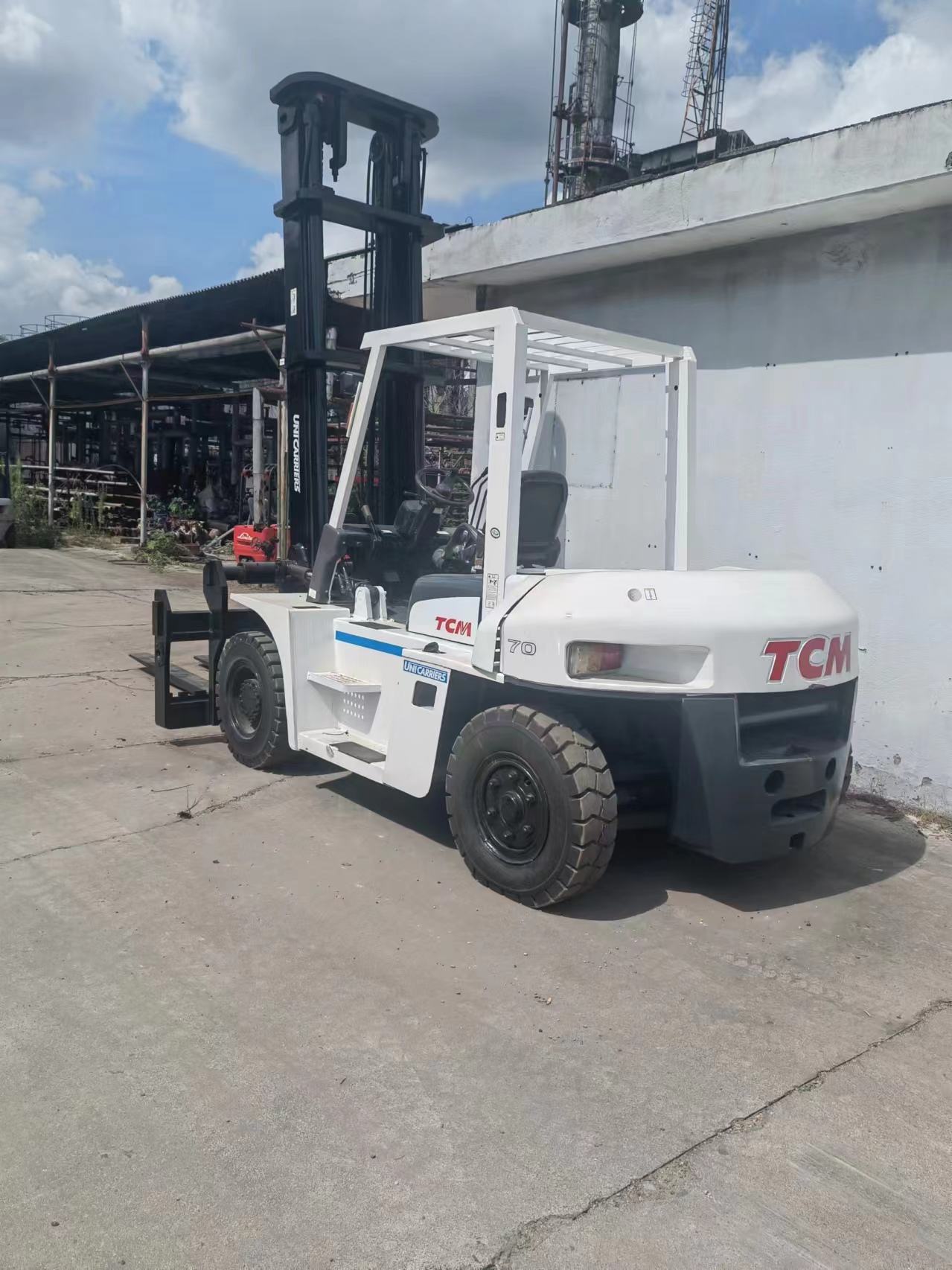 TCMZ8-70 used Japan forklift secondhand Multifunction excavator toyota Japan forklift parts for sale