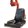 The crawler excavators 6.5Ton second hand engineering machinery digger used HITACHI ZX70 excavator for sale