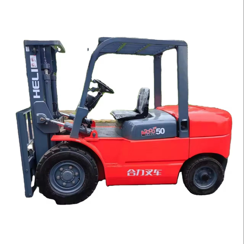 Hot sale 5ton Used China HeLi forklift K50 secondhand Multifunction excavator and forklift parts
