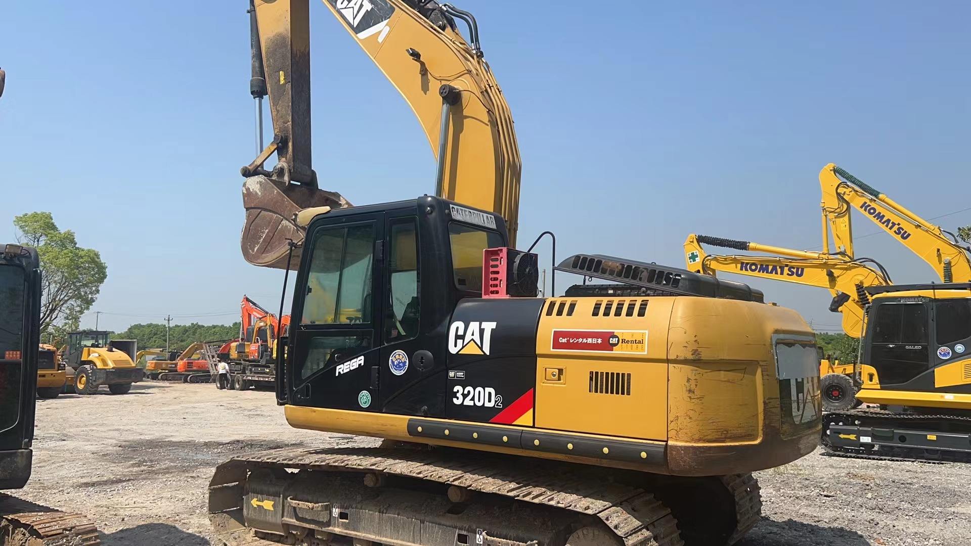Catrepillar-Used Good Condition excavator high quality secondhand original excavator CAT 320d2 sold cheap