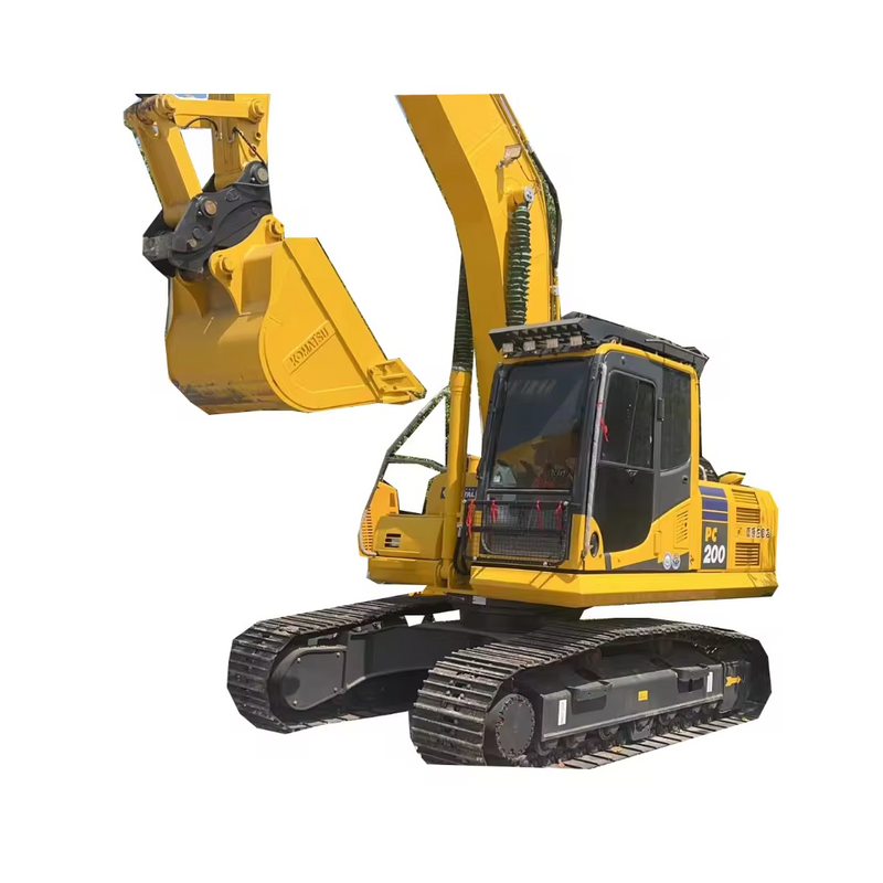 Used excavator Komatsu PC200 hydraulic crawler large backhoe Komatsu PC200 excavator good price bulldozer loader