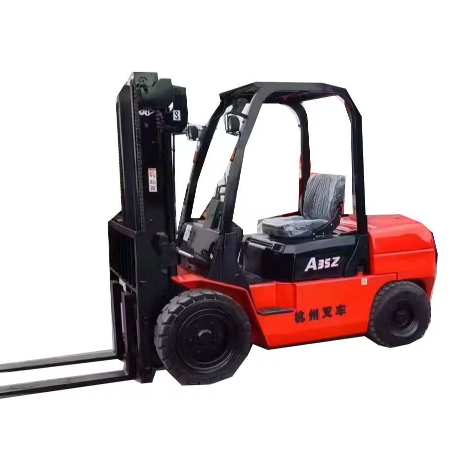 3.5T A35Z Used Forklift Factory Price Hangzhou High voltage version Electric Forklift 3.5Ton Mini secondhand forklift