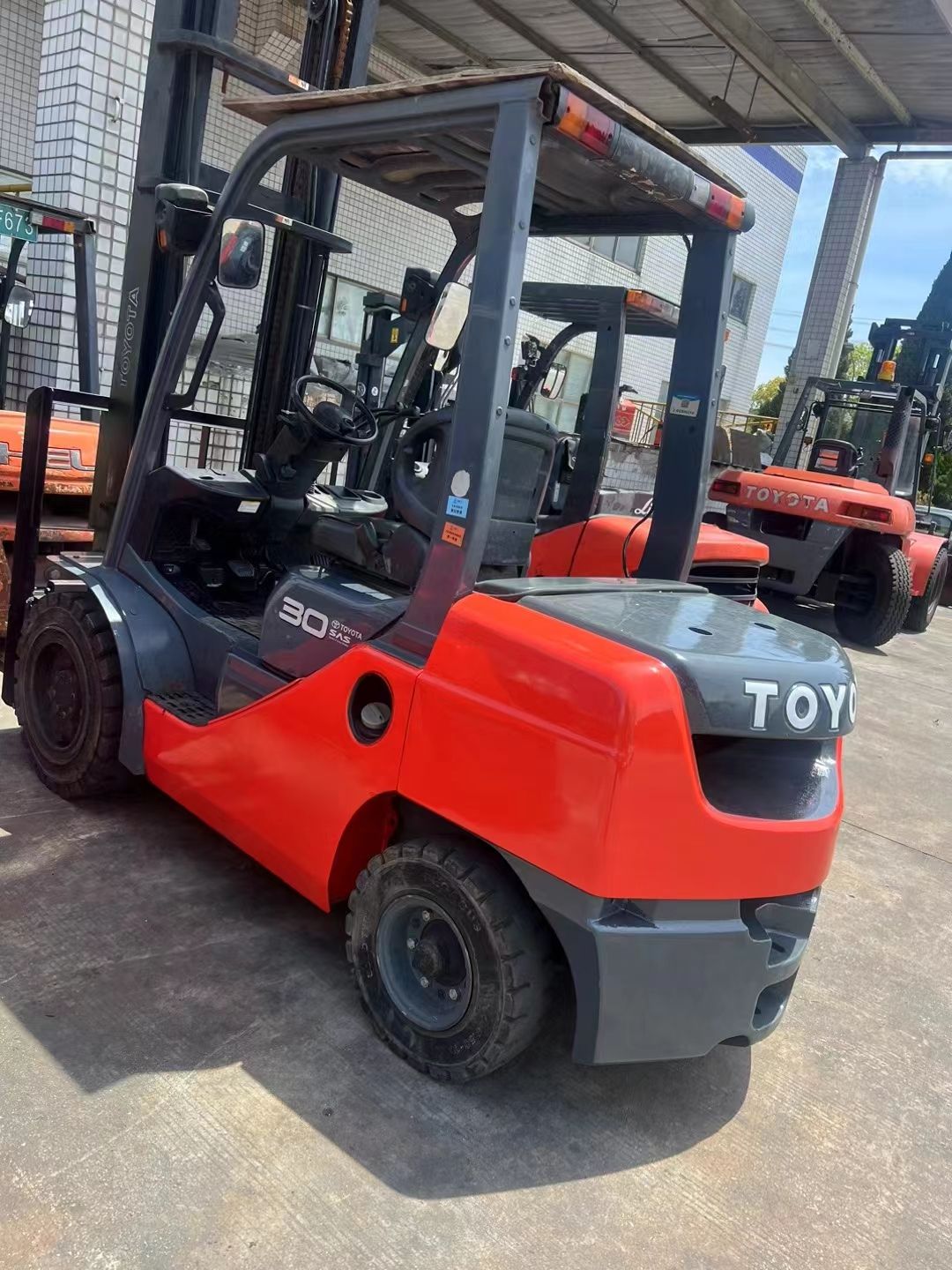 2.5ton used Japan forklift 8 - FD25 30 secondhand mini Multifunction forklift parts toyota 3.0ton for sale