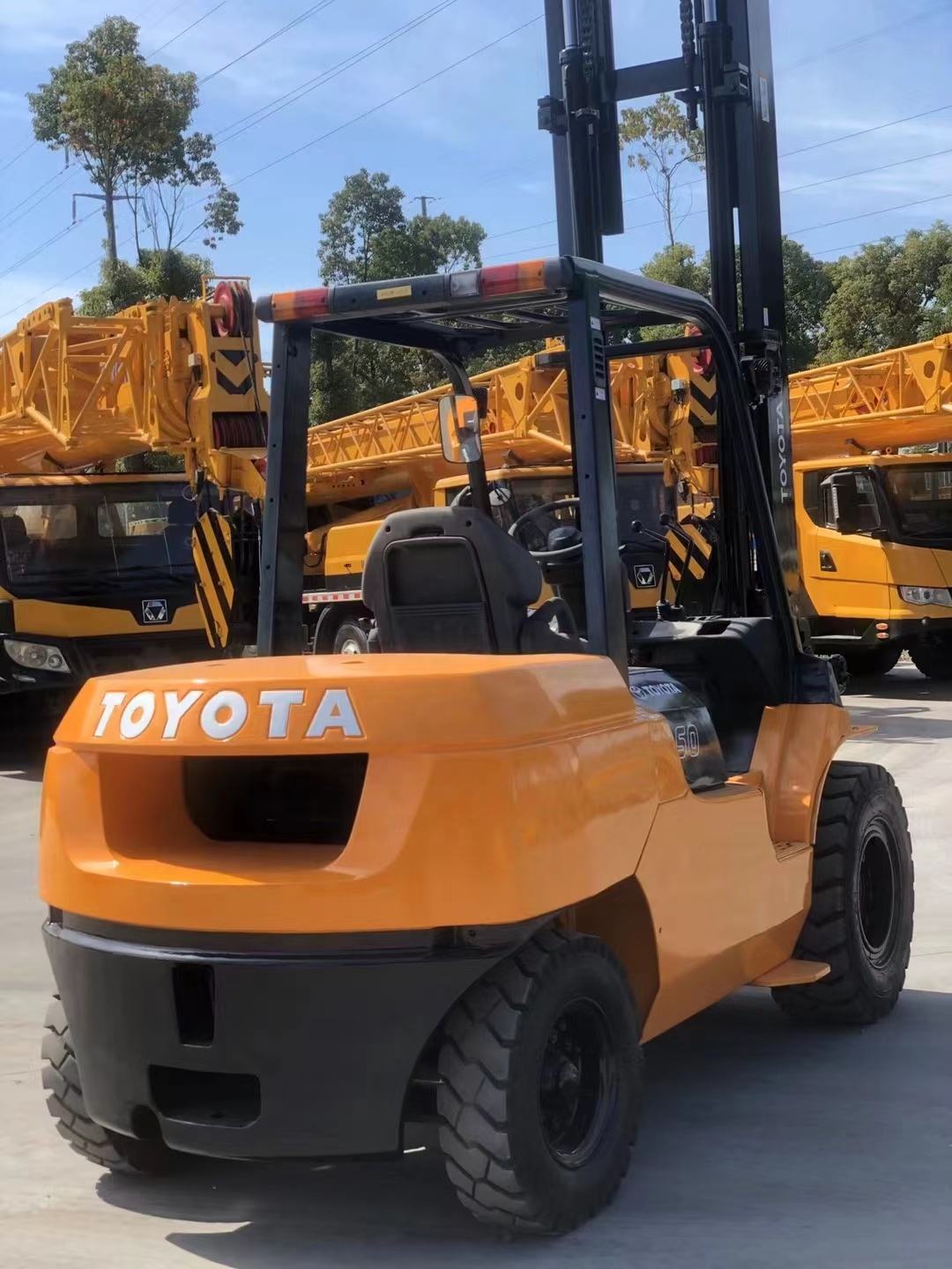 5.0tonToyota used Japan forklift 7 - FD50 secondhand mini Multifunction forklift parts 5.0ton for sale