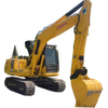 Used Komatsu diesel excavator good durability and high quality secondhand pc130 excavator