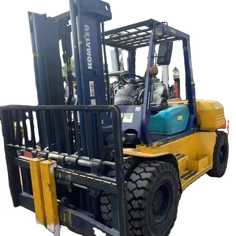 6ton KOMATSU FD60-7 used Japan forklift secondhand Multifunction forklift parts 6ton for sale