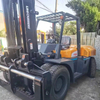 TCMZ8-100 used Japan forklift secondhand Multifunction excavator TCM 10ton Japan forklift parts for sale