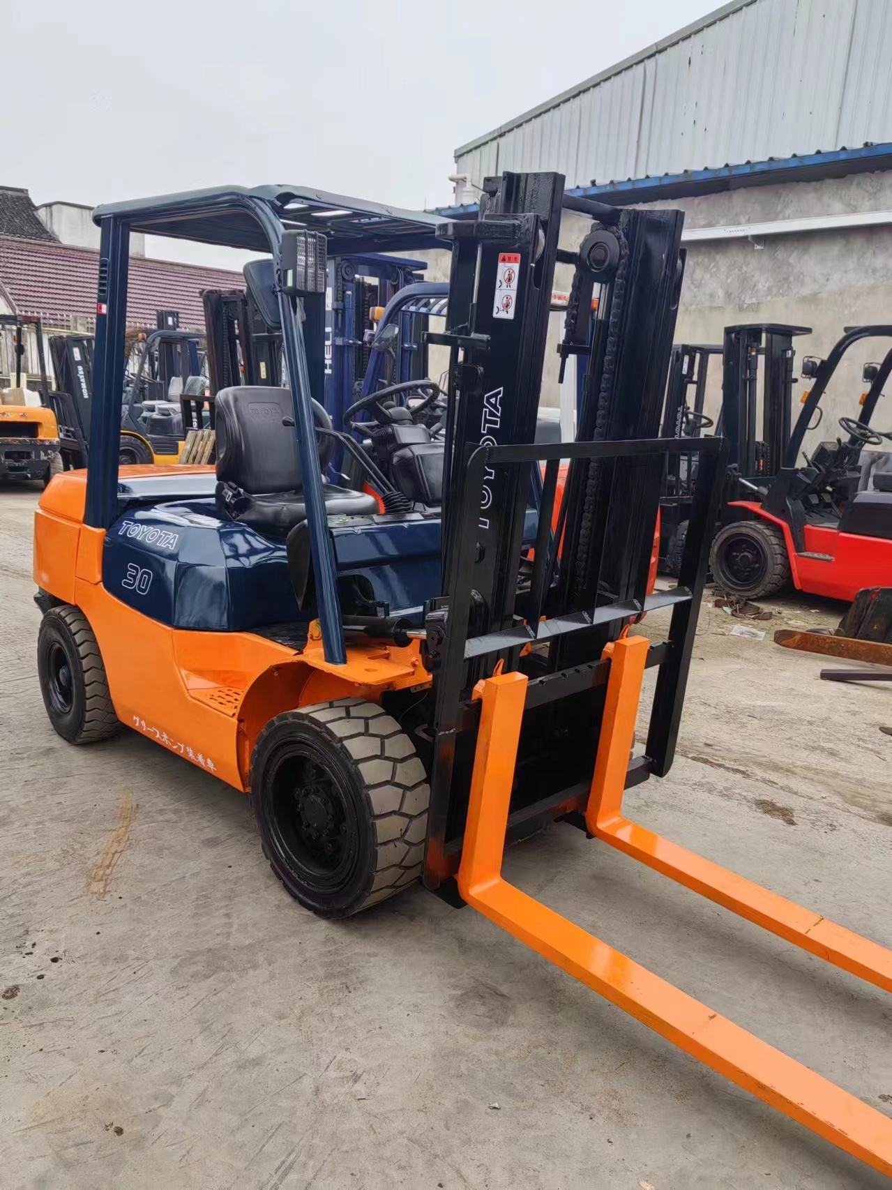 3ton TOYOTA FD-30 used Japan forklift secondhand Multifunction Japan forklift parts for sale
