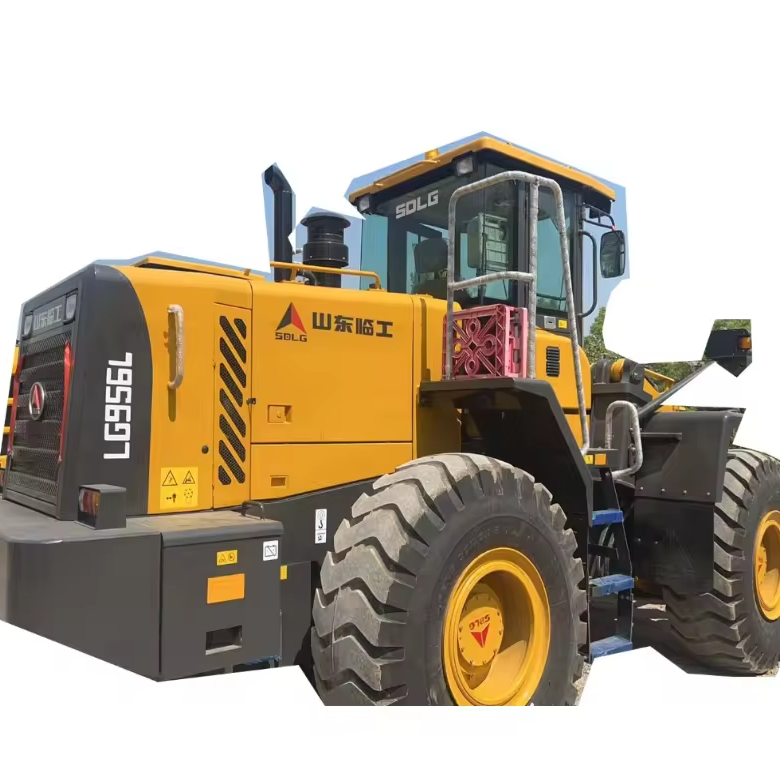Used SDLG diesel excavator good durability and high quality secondhand L958F excavator