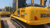 Japan used diesel powered Komatsu excavator PC200-8N1 manual operation secondhand excavator