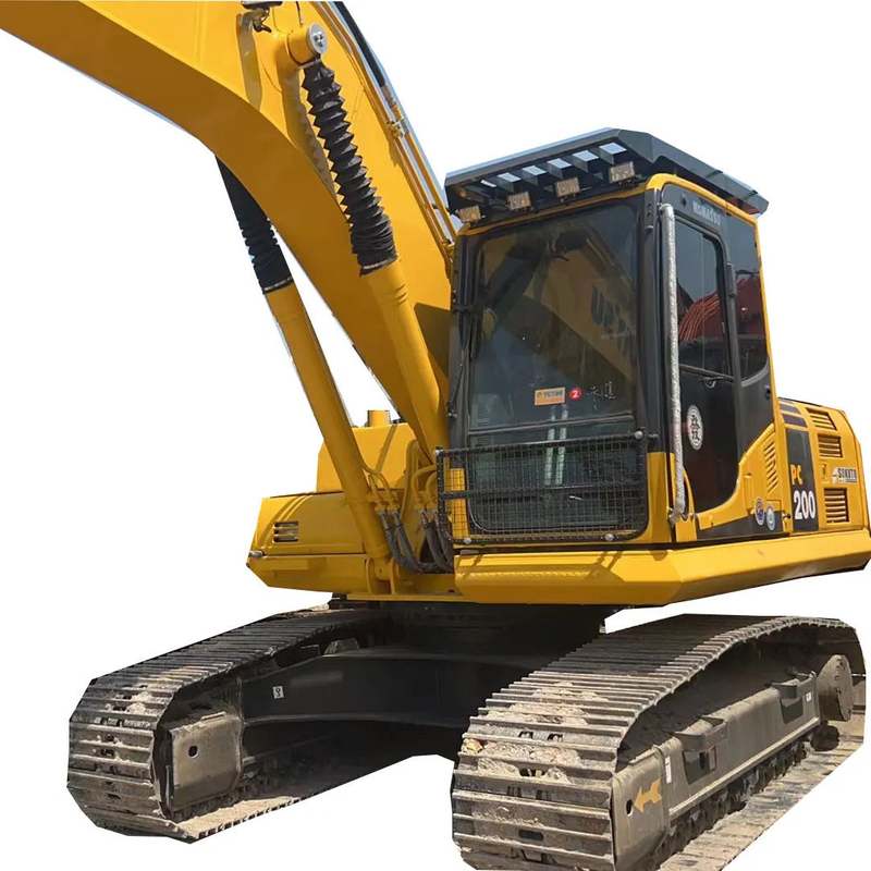 The new high quality 20 Ton second hand engineering machinery digger used Komatsu PC200-8N1 excavator