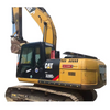 Japan used diesel powered CAT excavator 320D2 manual operation secondhand excavator