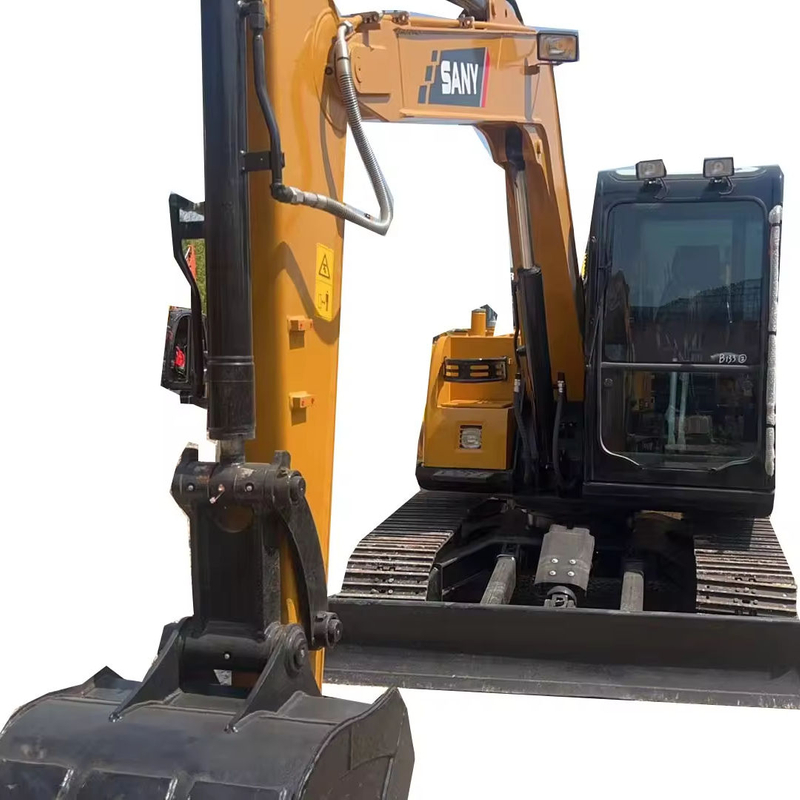 Used excavator SANY SY75C hydraulic crawler large backhoe SANY SY75C excavator good price bulldozer loader