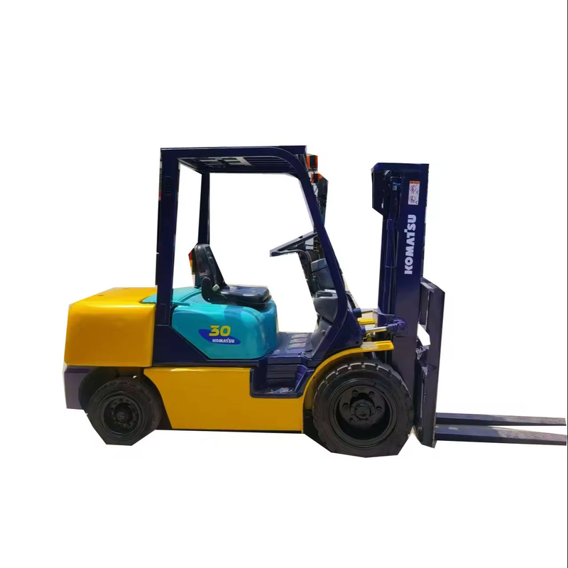 3T FD30 Used Forklift Factory Price komatsu High voltage version Electric Forklift 3Ton Mini secondhand forklift