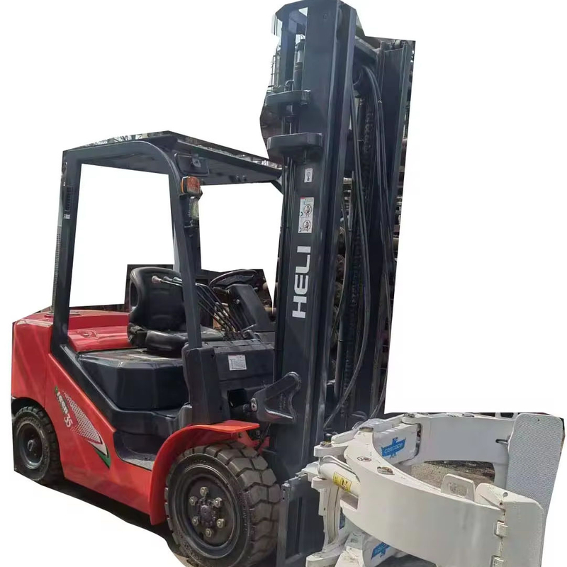 3.5ton Used China HeLi forklift K35 secondhand Multifunction forklift parts for sale