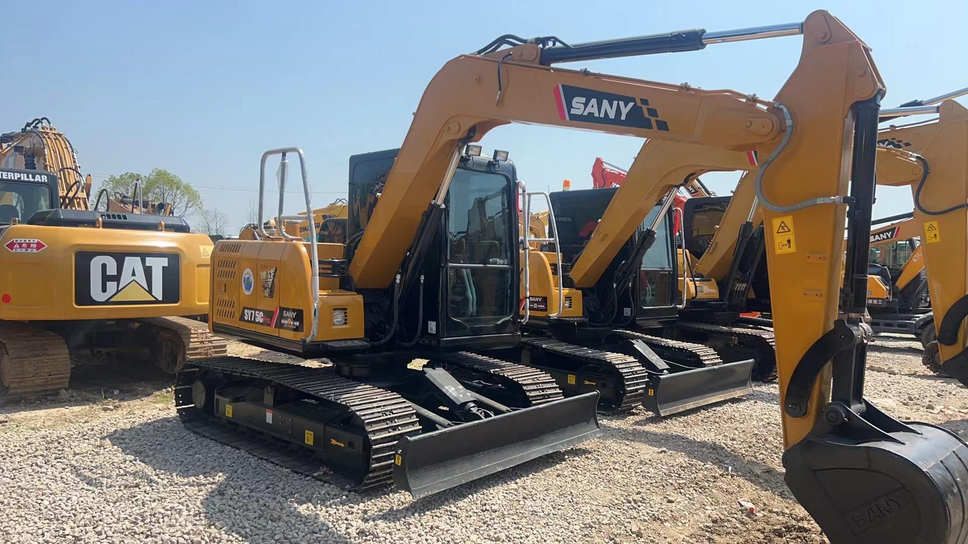 Efficiency at Your Fingertips: High quality Used excavators for All Your Handling Needs!SANY SY75C secondhand excavator