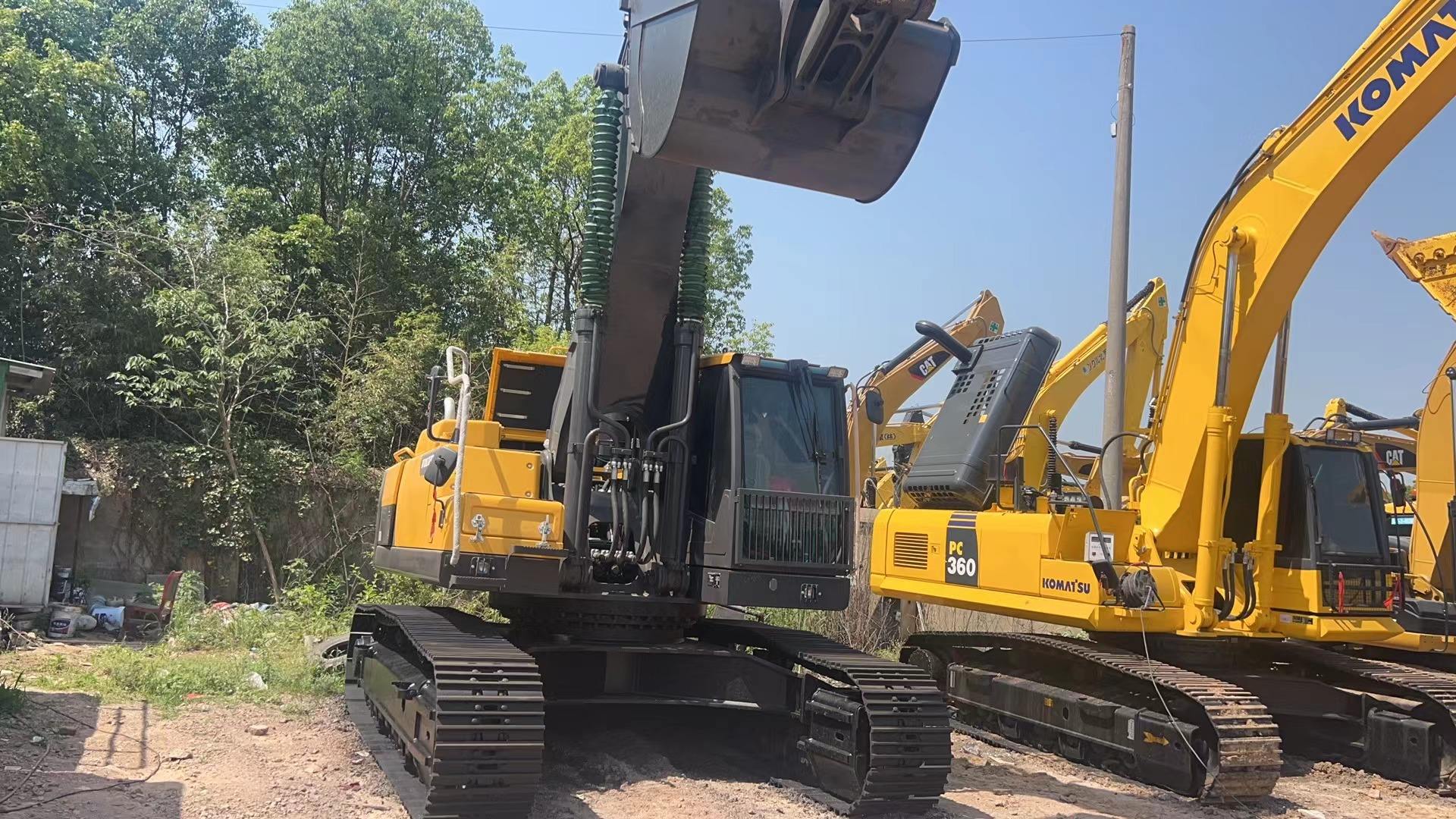 Hot selling Japan used Volvo EC480DL excavator secondhand construction crawler machine hydraulic Volvo EC480DL excavator