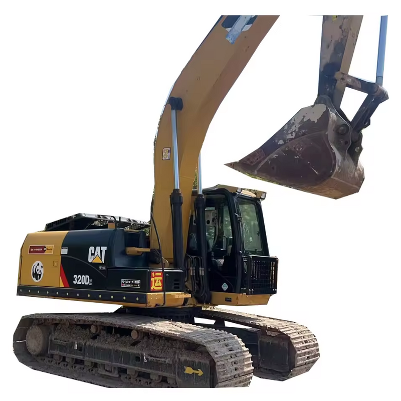 Secondhand Good Condition CAT 320D2 Crawler Used excavator Heavy Duty Digger Engineering Construction Machine
