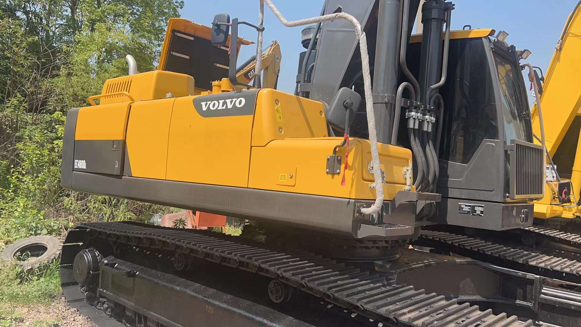 Hot selling Japan used Volvo EC480DL excavator secondhand construction crawler machine hydraulic Volvo EC480DL excavator
