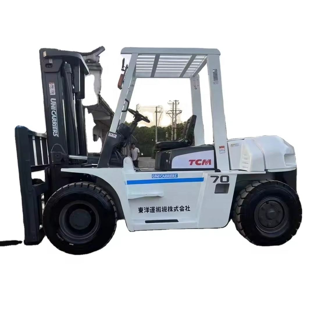 High quality TCMZ8-70 used Japan forklift secondhand Multifunction excavator Japan forklift parts for sale