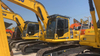 The crawler excavators 24 Ton second hand engineering machinery digger used Komatsu PC240-8 excavator foe sale