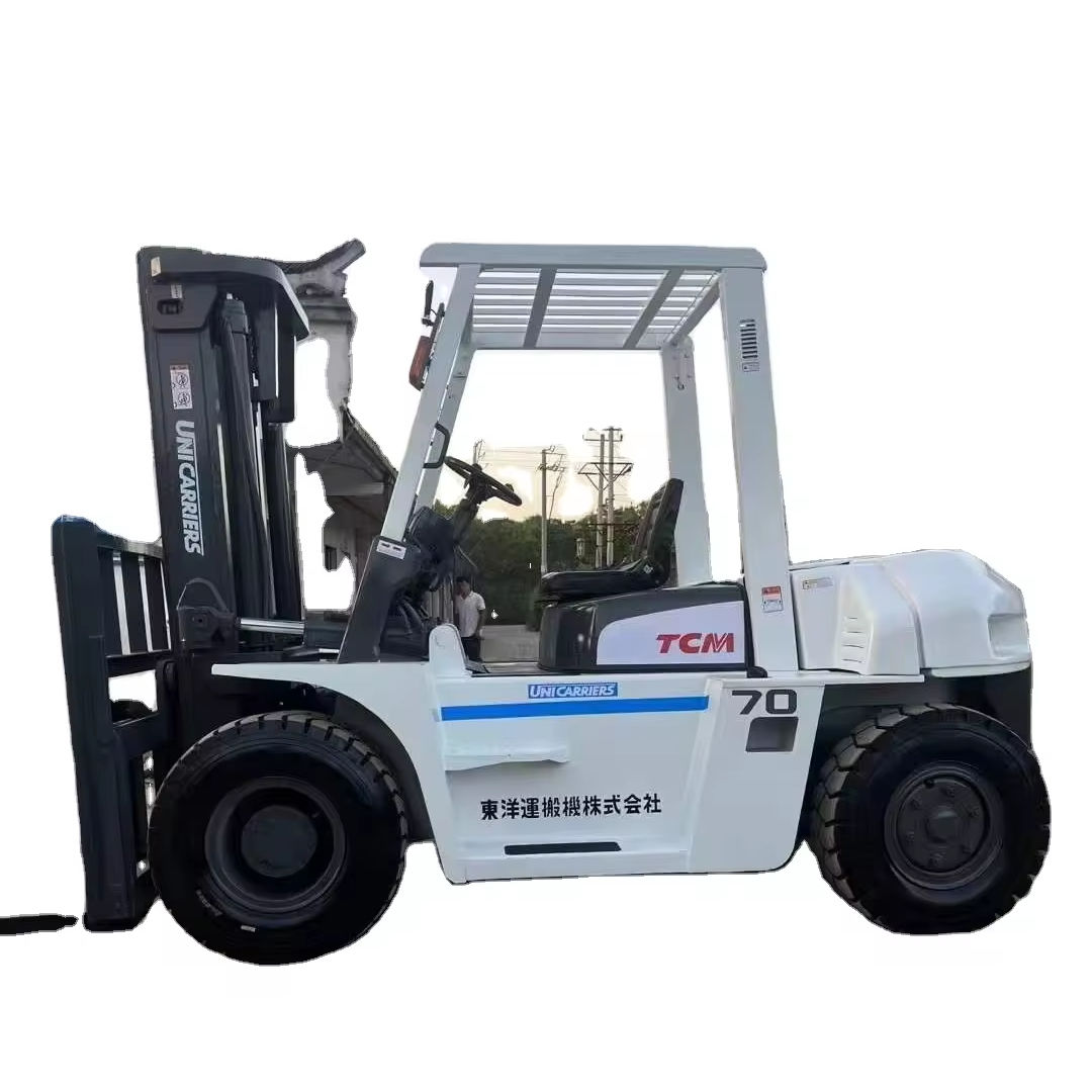 TCMZ8-70 used Japan forklift secondhand Multifunction excavator toyota Japan forklift parts for sale