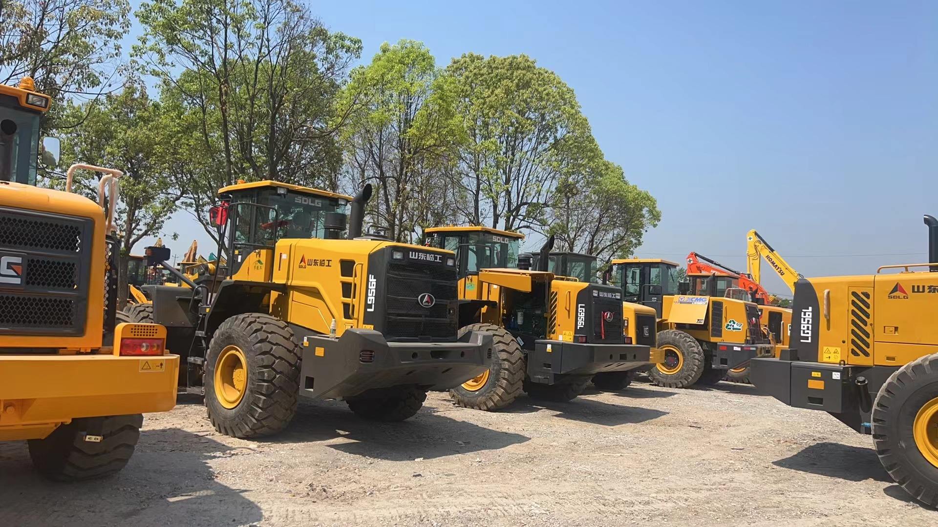 SDLG L958F LG956L LG956F used Excavator Original second hand mechanical excavator parts for sale