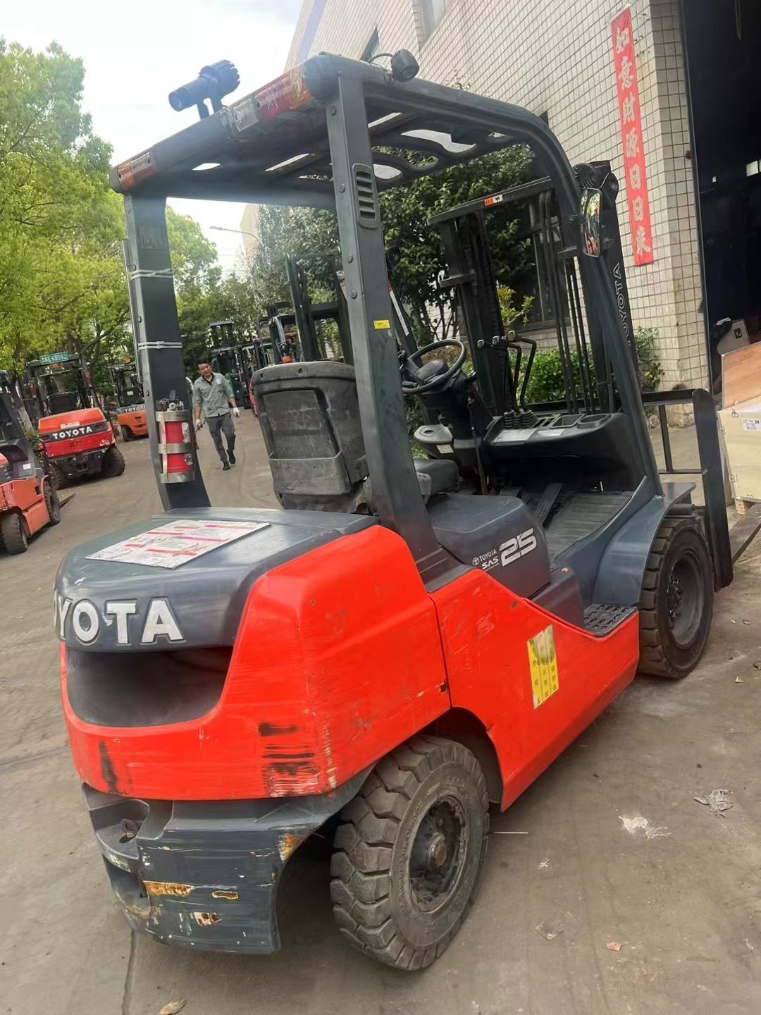 2.5ton used Japan forklift 8 - FD25 30 secondhand mini Multifunction forklift parts toyota 3.0ton for sale