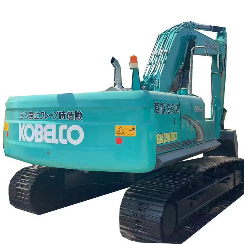 The crawler excavators 20 Ton second hand engineering machinery digger used KOBELCO SK200D excavator foe sale