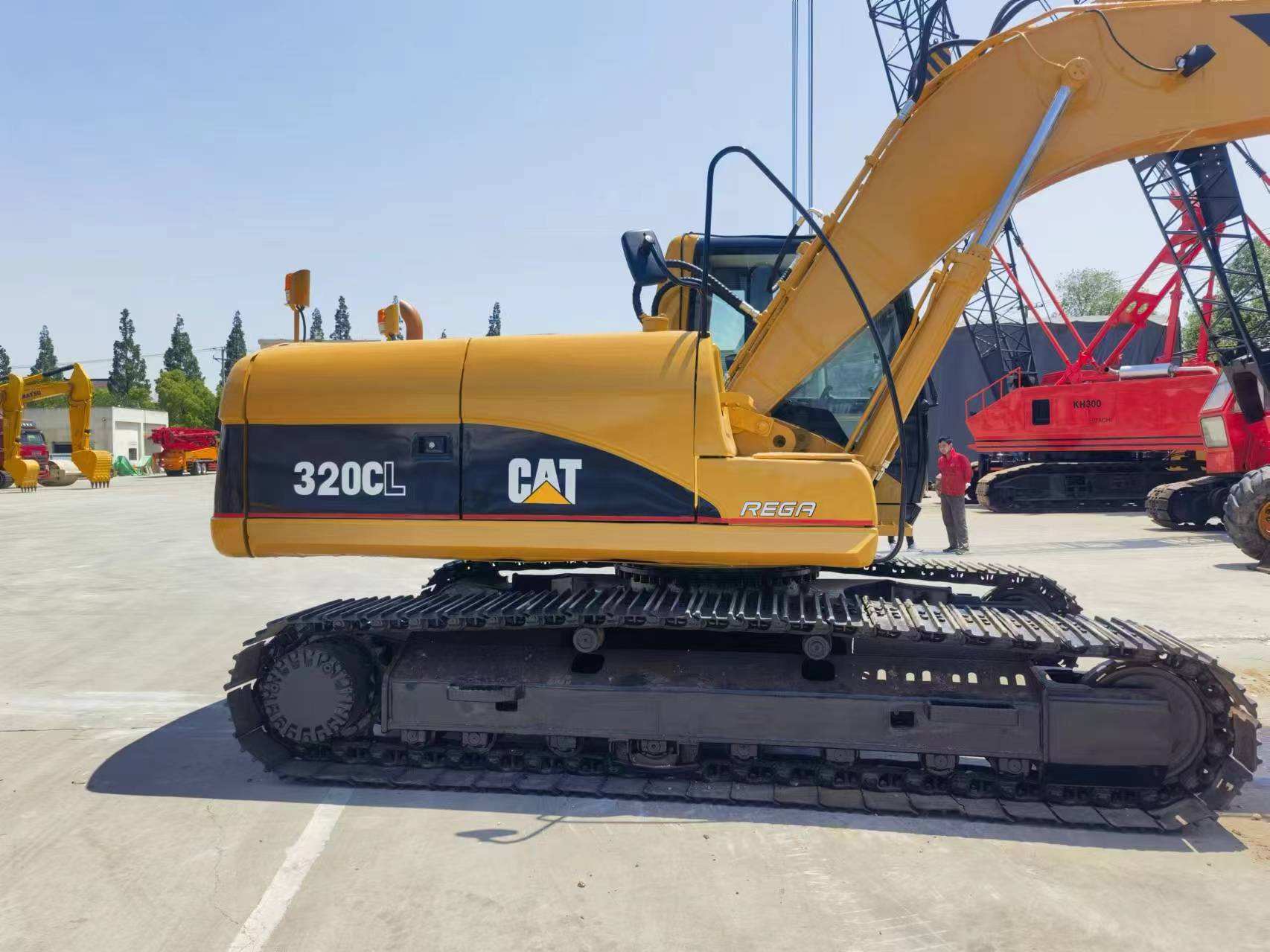 Caterpillar-cheap sale second hand Cat 320CL excavator construction equipment machinery used cat 320CL crawler excavator