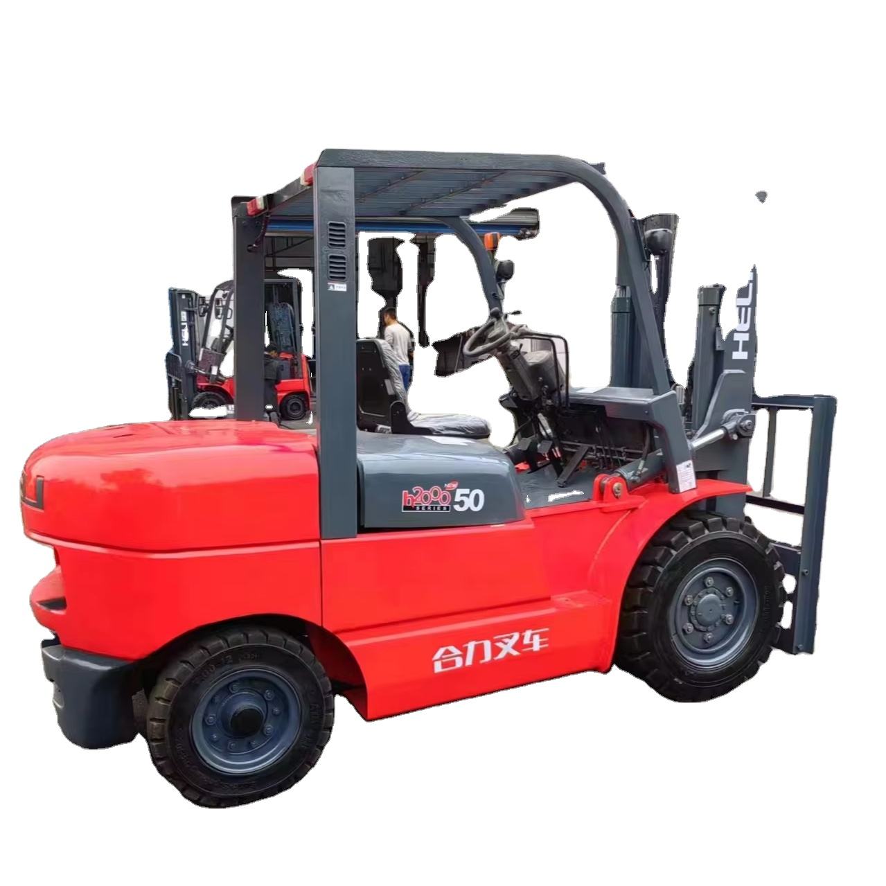 Used China HeLi forklift K50 k100 secondhand Multifunction excavator and forklift parts for sale
