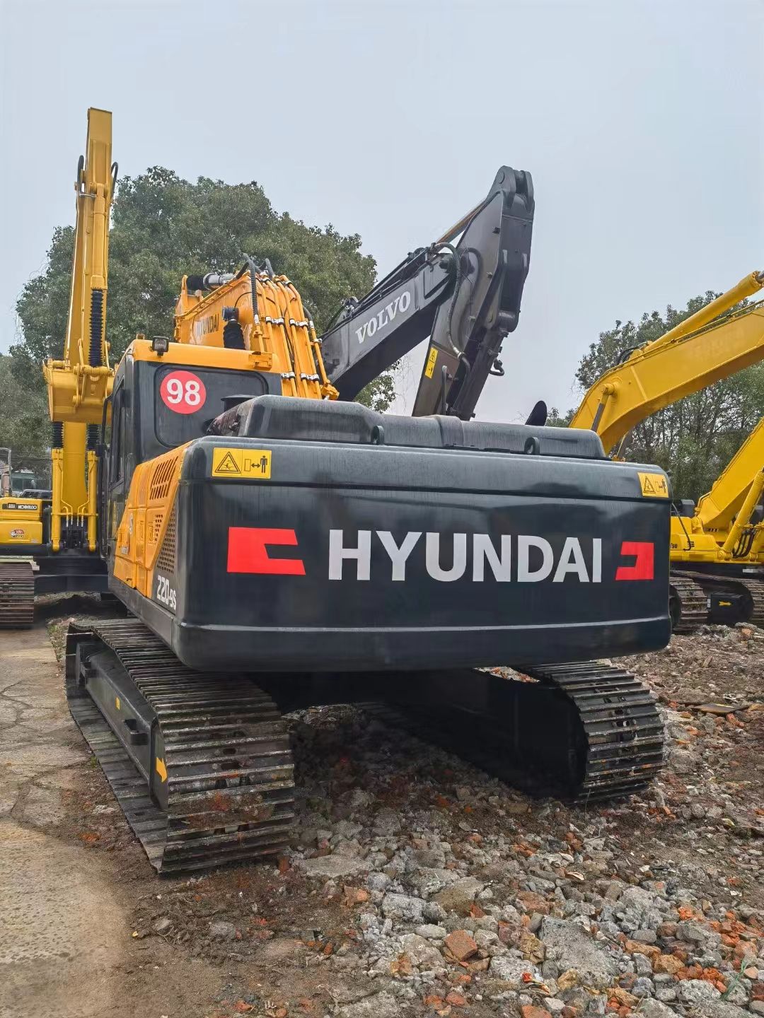 High quality used Excavator HYUNDAI 220-9s Original second hand mechanical excavator parts for sale