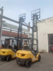 3ton Japan KOMATSU FD30 used forklift secondhand Multifunction excavator parts for sale