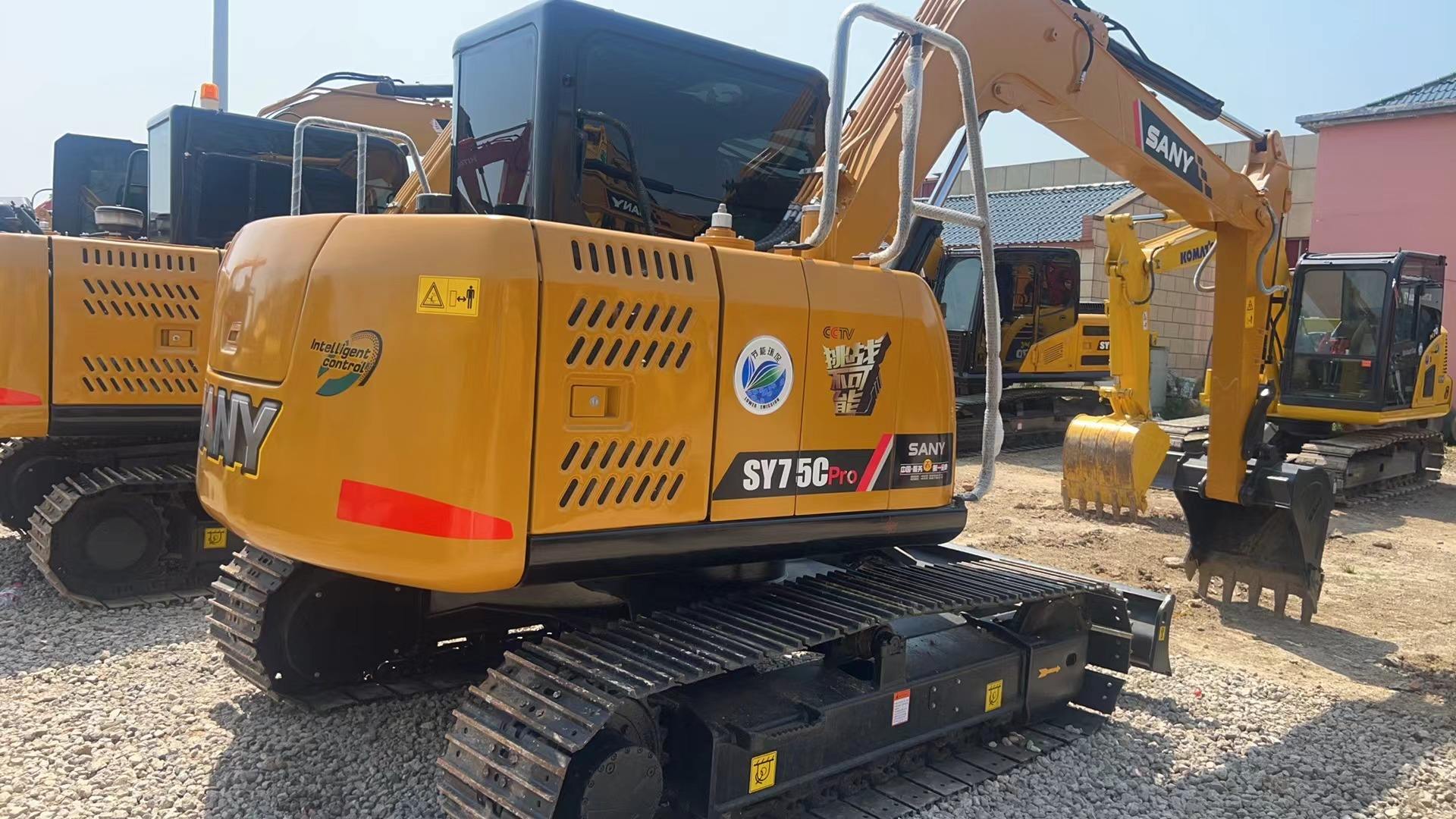 Used Original Crawler excavator SANY high quality scondhand excavator SY75C low price for sale