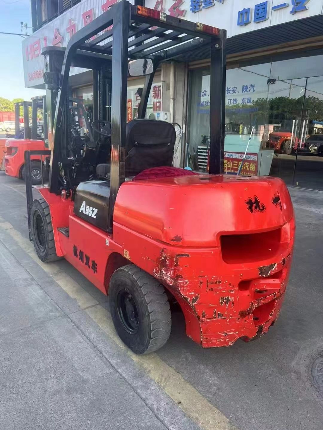 Used China Forklift Hangzhou A35Z High voltage version Electric Forklift 3Ton Mini secondhand forklift