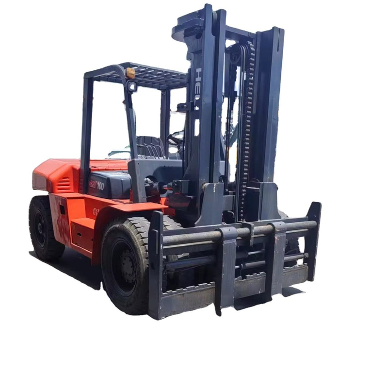 10ton Used China HeLi forklift K100 secondhand Multifunction excavator and forklift parts for sale