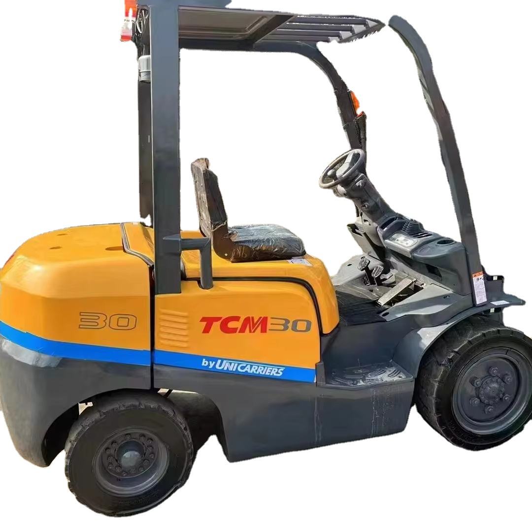 TCM30 50 used Japan forklift secondhand Multifunction excavator and Japan forklift parts for sale