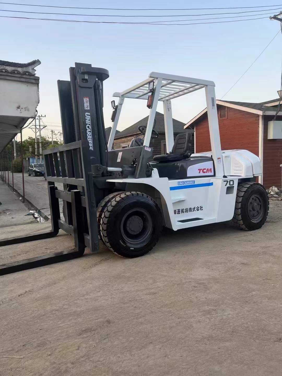 TCMZ8-70 used Japan forklift secondhand Multifunction excavator toyota Japan forklift parts for sale