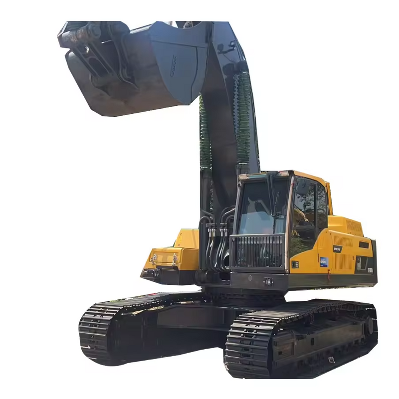 Japan used diesel powered VOLVO excavator EC480DL manual operation secondhand excavator