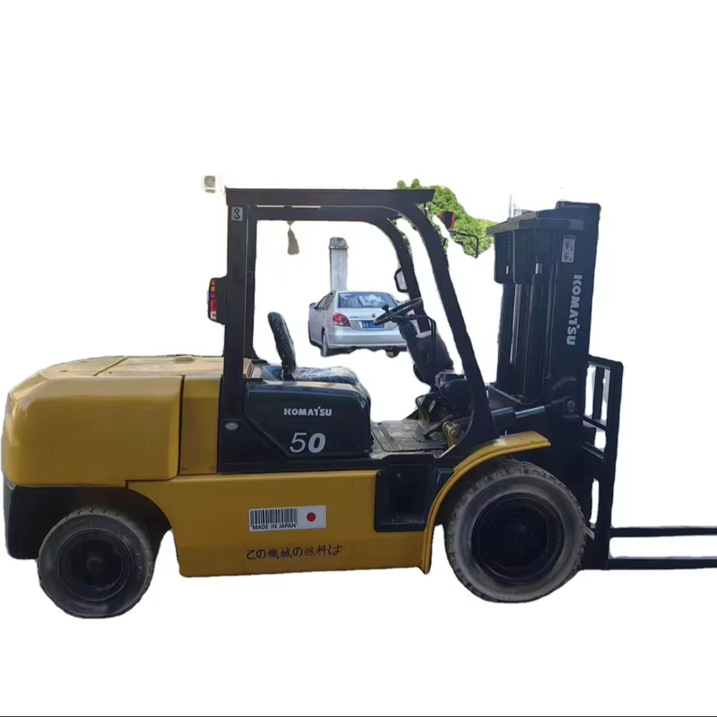 Japan KOMATSU FB50 used forklift secondhand Multifunction excavator parts for sale