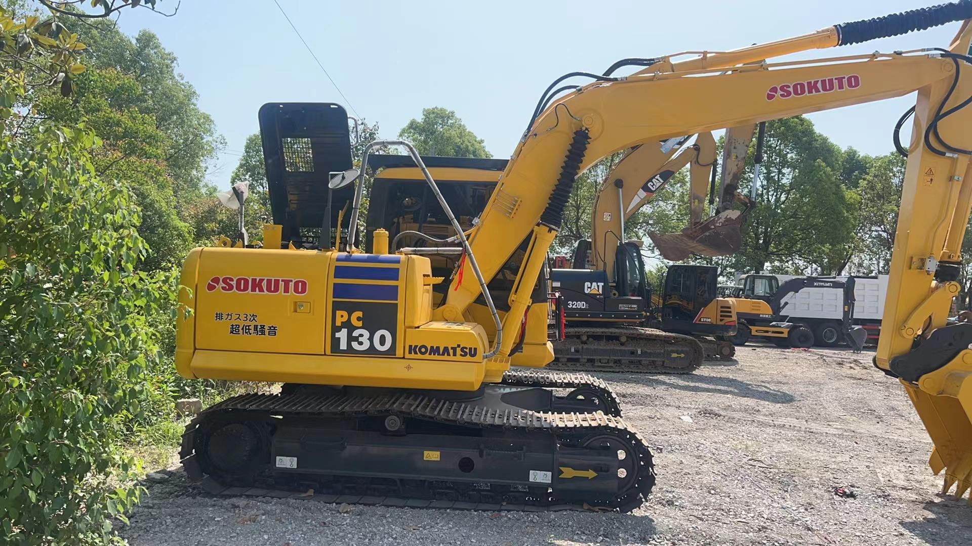 Used Original Crawler excavator Komatsu high quality scondhand excavator PC130 low price for sale